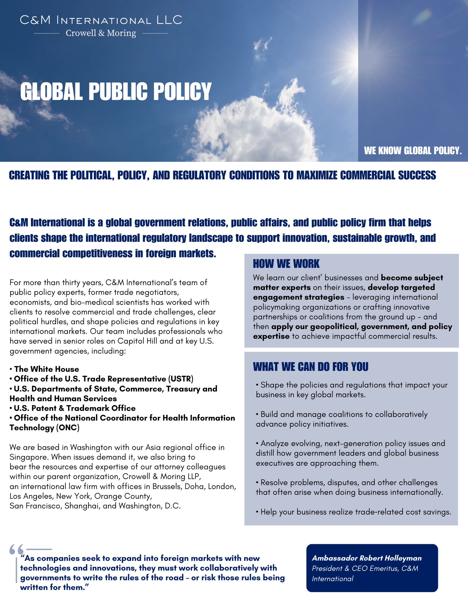 Global Public Policy - Vertical